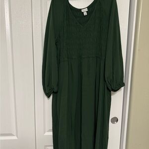 Ava & Viv Green Women's Dress